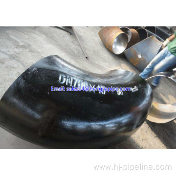 butt welded elbow 90deg wall thickness STD